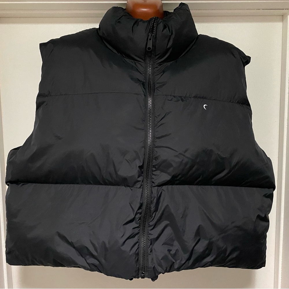 BNWT Zyia XXXL Black Elevate Crop Puffer vest